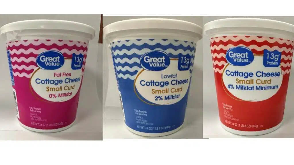 Great Value Cottage Cheese products