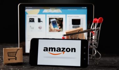amazon on the tablet and phone display