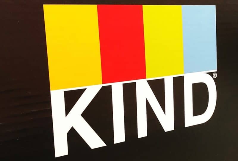 display in a store. KIND LLC is a food company based in New York City.