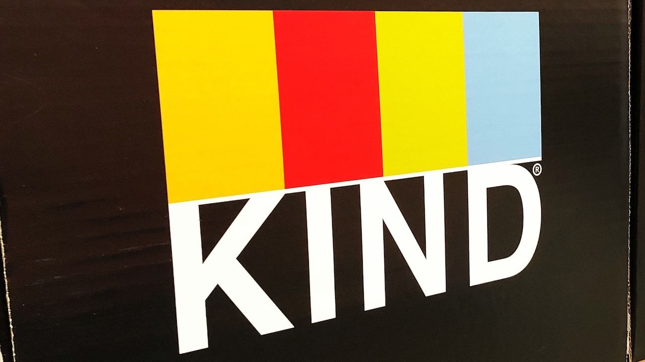 display in a store. KIND LLC is a food company based in New York City.