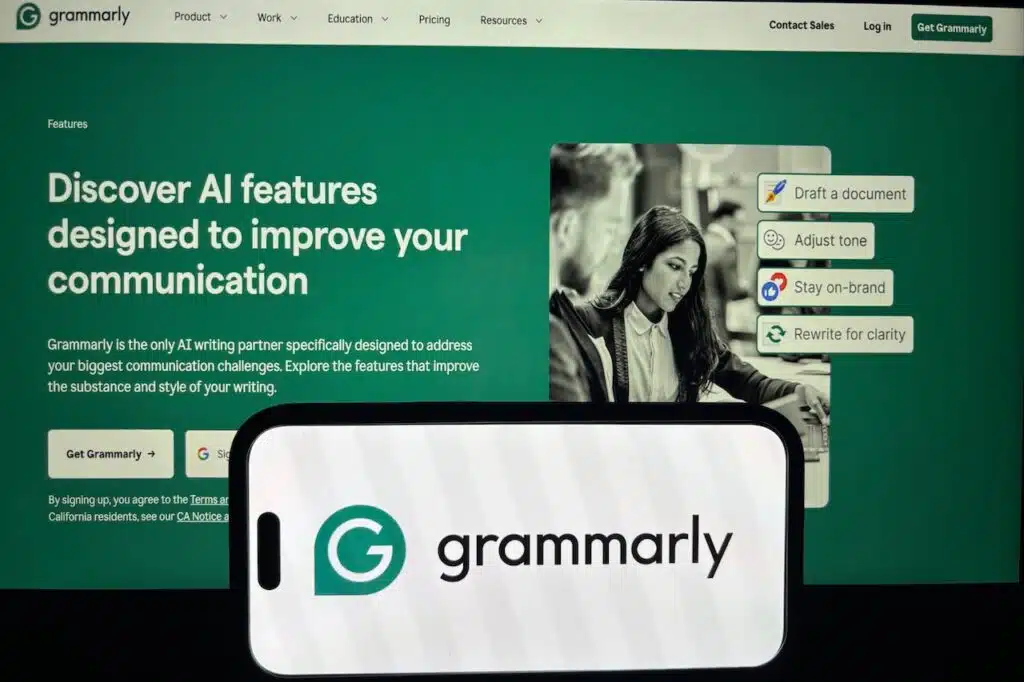 Grammarly is an AI-powered writing assistant that helps users improve their writing by checking for grammar, spelling, punctuation, style, and plagiarism