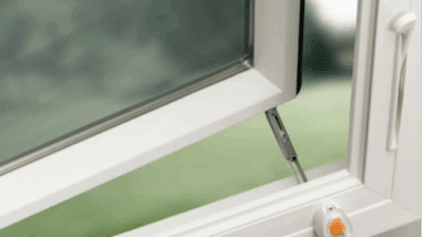 Recalled window opening control device installed on 100 Series casement windows