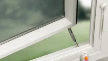 Recalled window opening control device installed on 100 Series casement windows