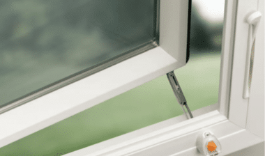 Recalled window opening control device installed on 100 Series casement windows