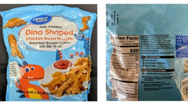 Great Value Fully Cooked Dino Shaped Chicken Breast Nuggets