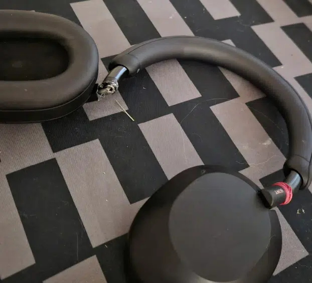 sony headphones broken