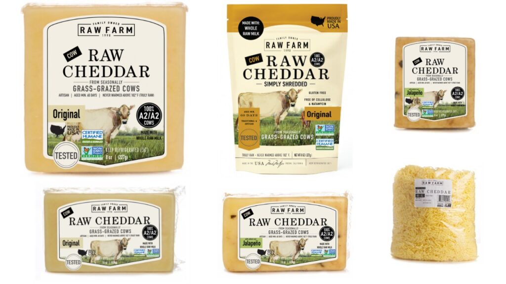 Raw Cheddar Cheese