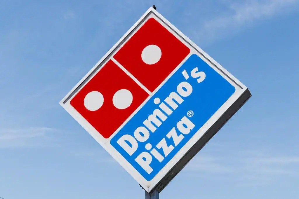 Domino's Pizza signage