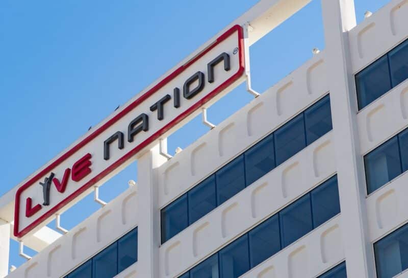 A picture of the Live Nation building.