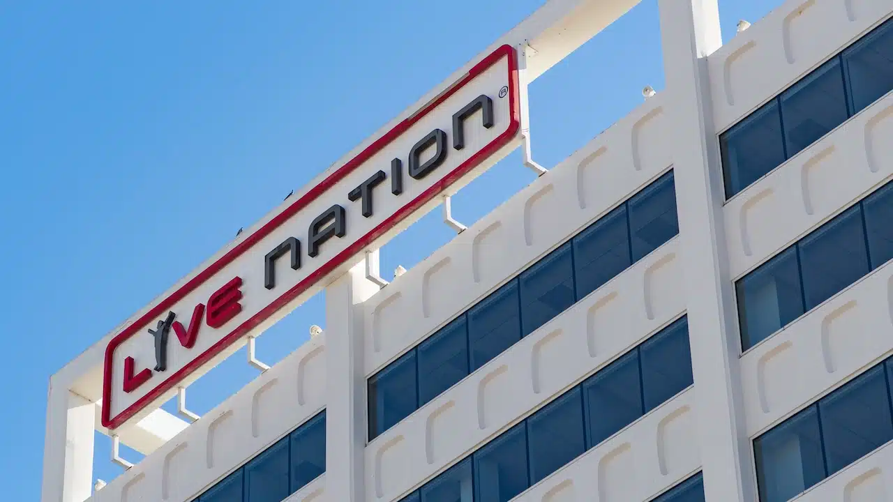 A picture of the Live Nation building.