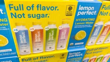 Box of Lemon Perfect hydrating water