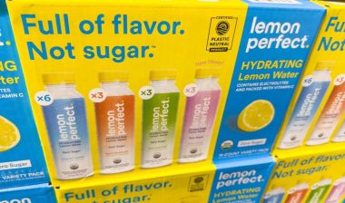 Box of Lemon Perfect hydrating water