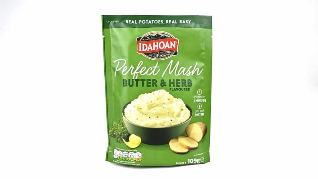 Image size / format Large · 5334 × 3556 pixels 18 × 12 in·300 DPI·JPG Use your plan Flex 500 Team Annual Subscription, Annual Credits left 445 / 500 Plan expires: June 9, 2026 1 credit for a Standard License will be deducted from this plan. Used credits are non-refundable. You have successfully licensed this asset For editorial use only. Learn more Editorial credit: SJBright / Shutterstock.com I acknowledge that this item is for "Editorial use only", and that additional permissions, rights and clearances may be required for commercial use. Redownload Image details Asset id: 2428497867 Idahoan perfect mash butter and herb flavoured