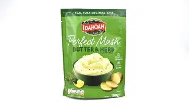 Image size / format Large · 5334 × 3556 pixels 18 × 12 in·300 DPI·JPG Use your plan Flex 500 Team Annual Subscription, Annual Credits left 445 / 500 Plan expires: June 9, 2026 1 credit for a Standard License will be deducted from this plan. Used credits are non-refundable. You have successfully licensed this asset For editorial use only. Learn more Editorial credit: SJBright / Shutterstock.com I acknowledge that this item is for "Editorial use only", and that additional permissions, rights and clearances may be required for commercial use. Redownload Image details Asset id: 2428497867 Idahoan perfect mash butter and herb flavoured