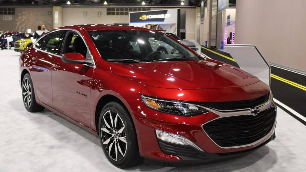 All new Chevrolet Malibu is a mid-size sedan