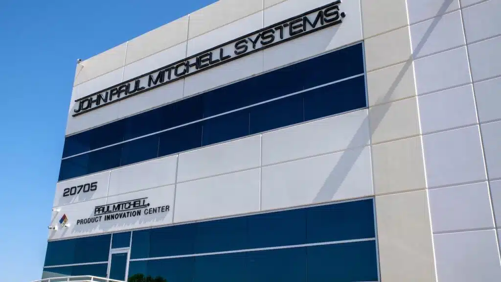 John Paul Mitchell Systems salon quality hair products headquarters.