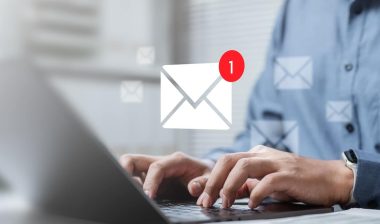 Email marketing concept.