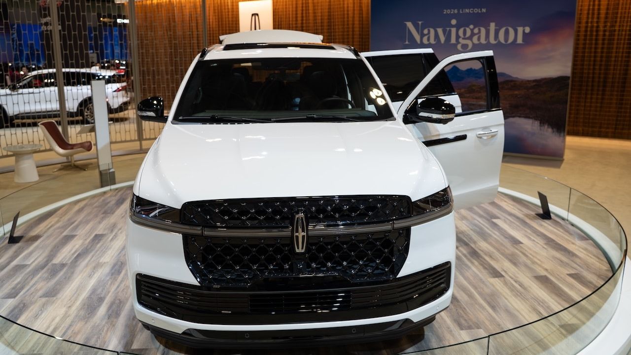 View of Lincoln Navigator