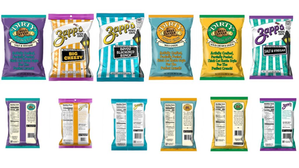 Utz Quality Foods, LLC Issues Voluntary Recall of Certain Limited Varieties of Zapp’s and Dirty Potato Chips