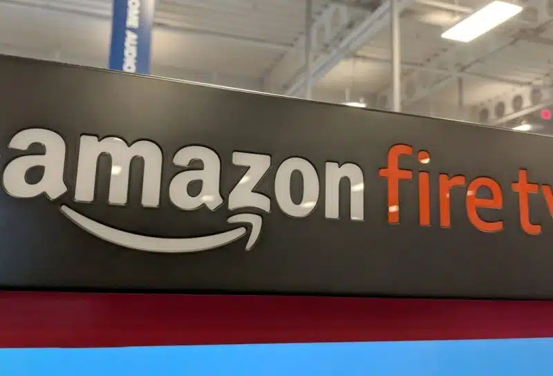 Amazon Fire TV Display inside Best Buy
