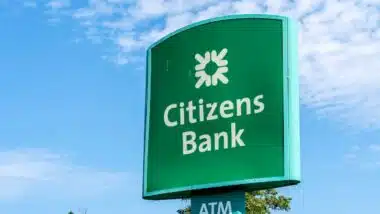 Sign of Citizens bank