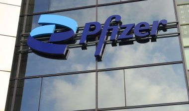Logo Pfizer Inc. is an American multinational pharmacological and biotechnology corporation.