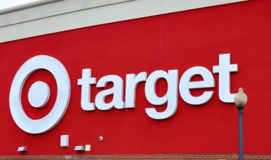 Sign of Target Store in front of the building.