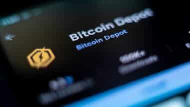 Bitcoin Depot Mobile Crypto Bitcoin Buying Investing App Fintech in Play Store on Screen