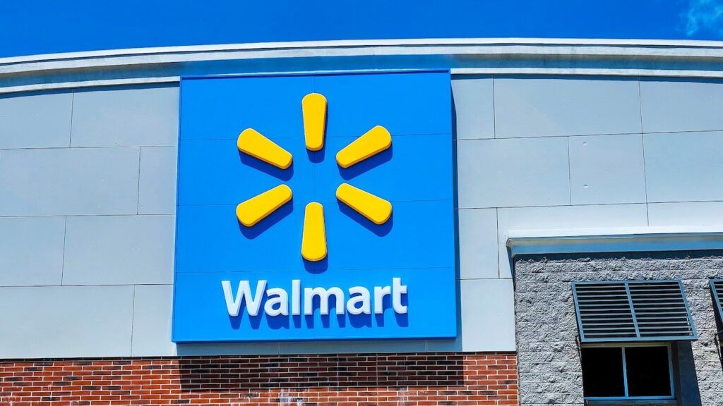 Walmart Store Exterior,
