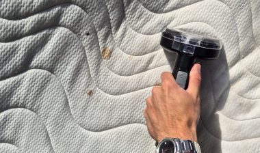Cleaning with bissell hydrosteam spotclean