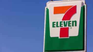7-Eleven sign, outdoors