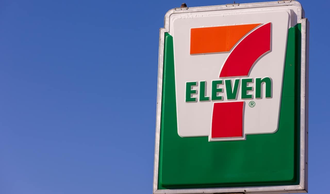 7-Eleven sign, outdoors