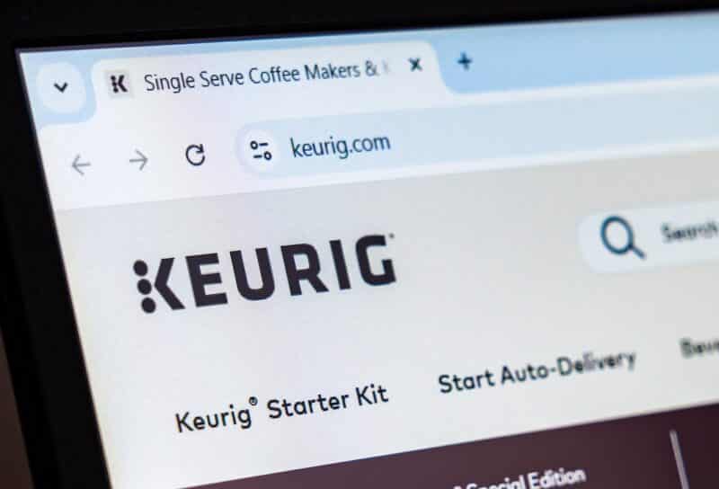 Keurig official website homepage