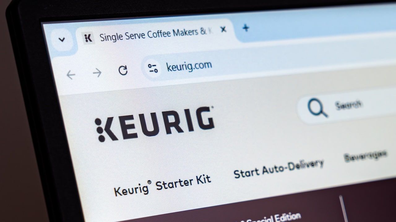 Keurig official website homepage