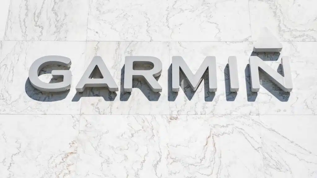 Garmin brand logo.
