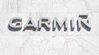 Garmin brand logo.