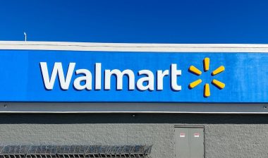 Walmart store sign