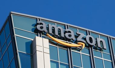 Amazon logo is seen at the company's Sunnyvale office in the Silicon Valley, California.