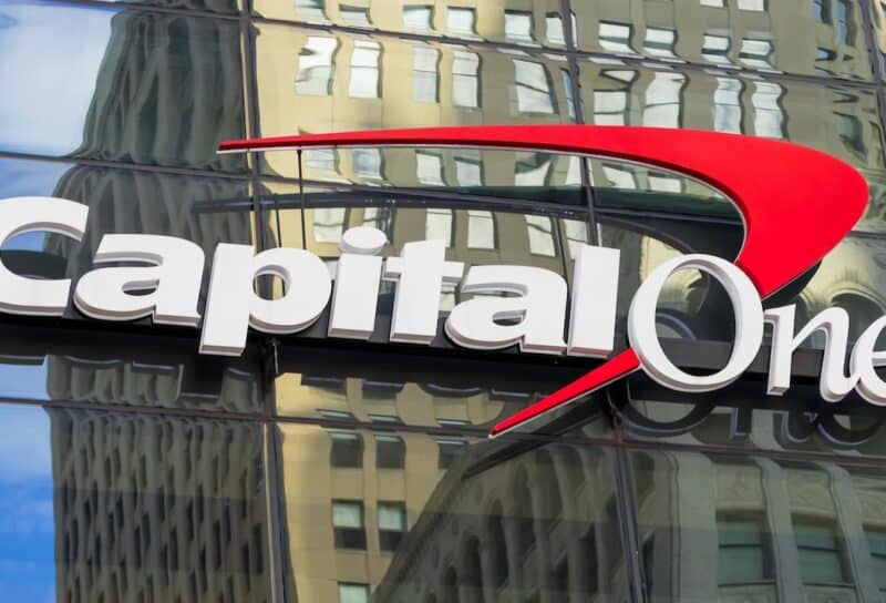 Capitalone sign