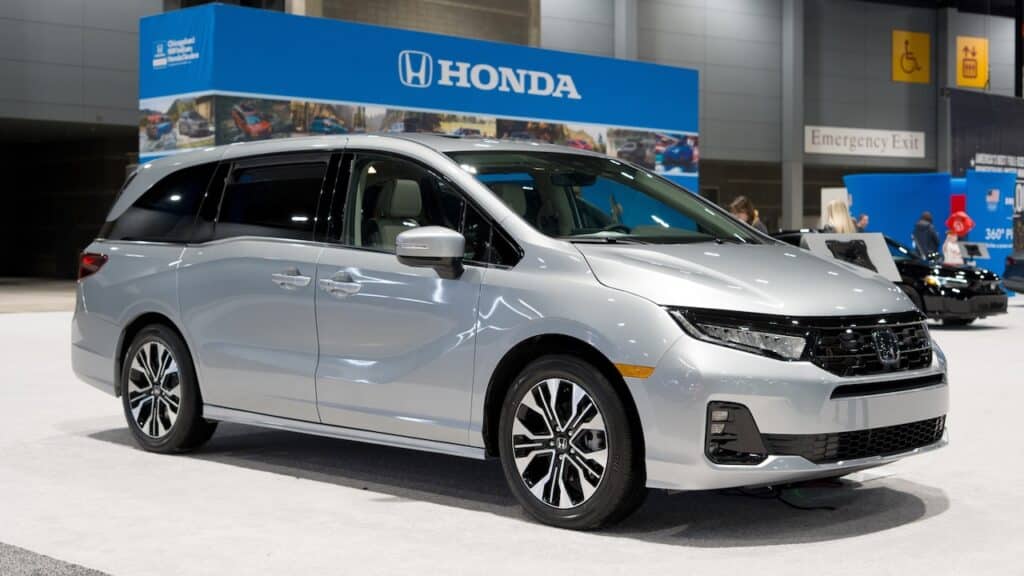 Honda Odyssey minivan showcased at the 2026 Chicago Auto Show at McCormick Place