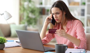 Annoyed customer making call about renewed subscription