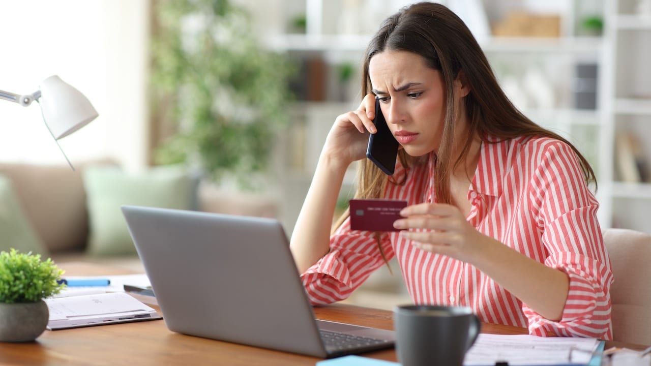 Annoyed customer making call about renewed subscription