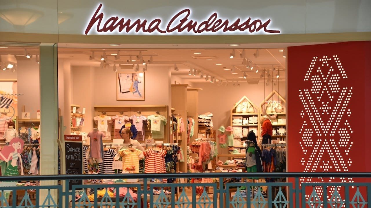 Hanna Anderson store at King of Prussia Mall in Pennsylvania,