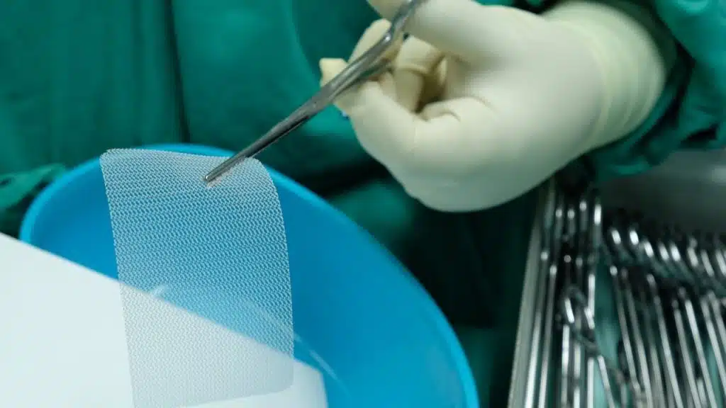 Non Absorbable Mesh for Hernia Repair.