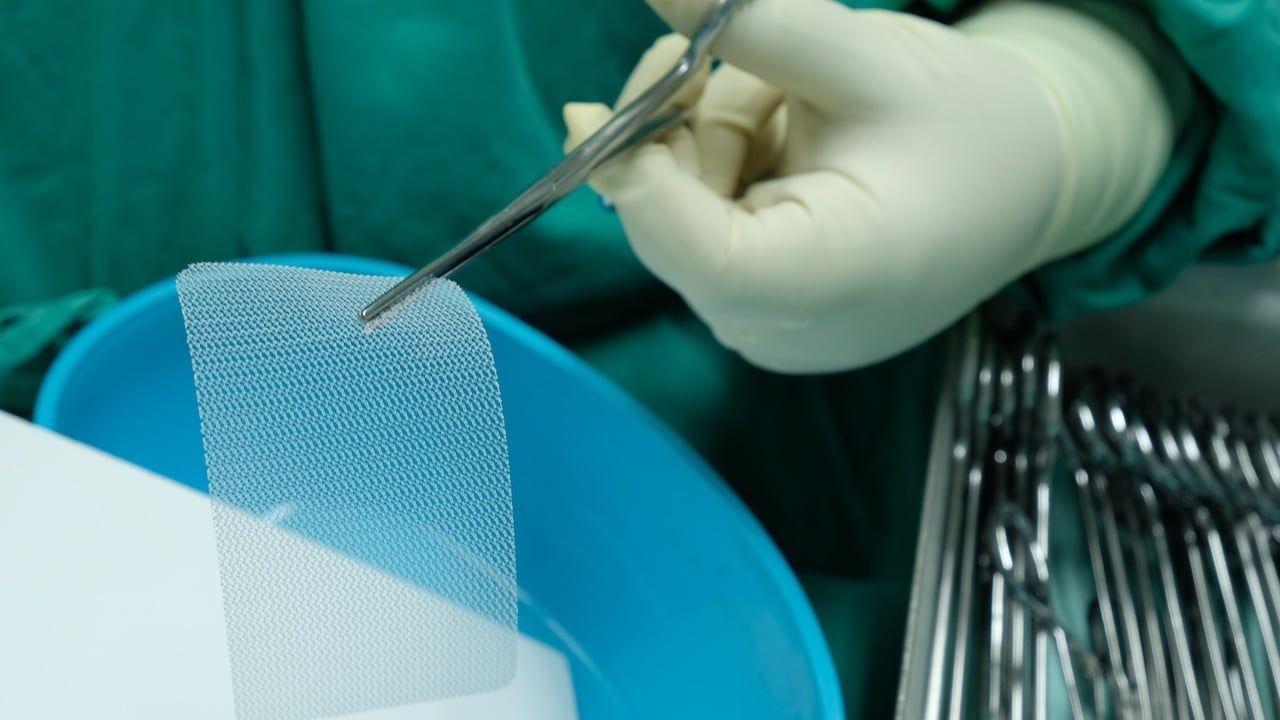 Non Absorbable Mesh for Hernia Repair.