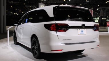 All New 2023 Honda Odyssey Family Car minivan