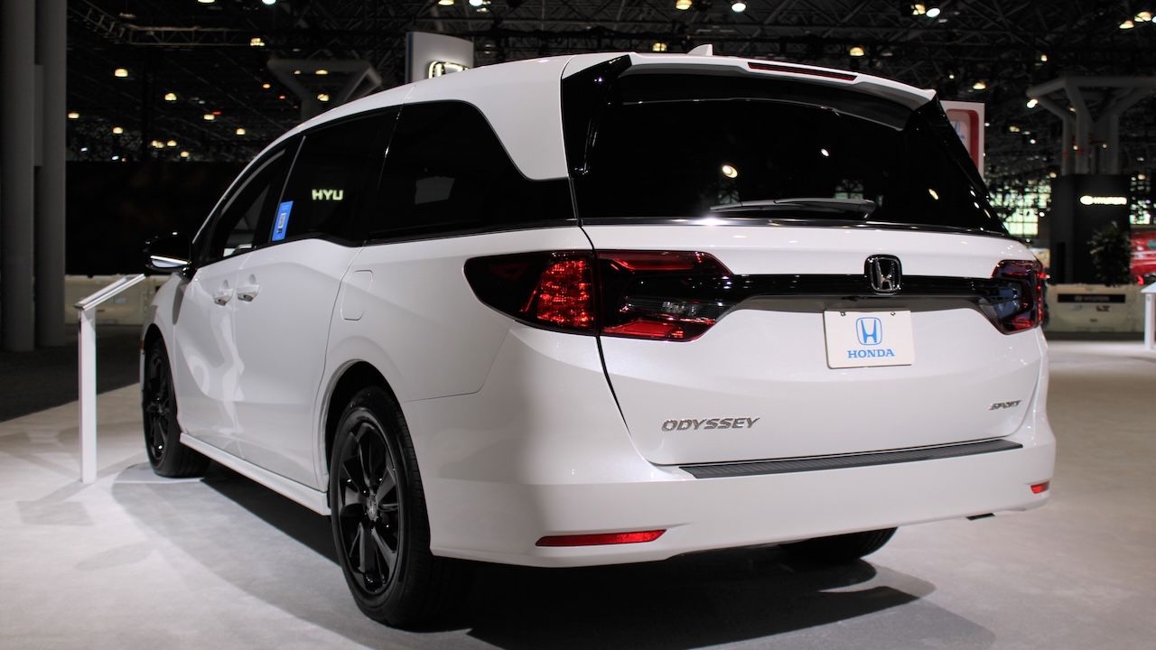 All New 2023 Honda Odyssey Family Car minivan