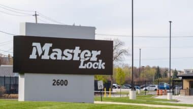 The Master Lock plant in Milwaukee, Wisconsin, USA