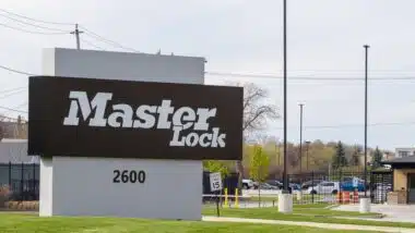 The Master Lock plant in Milwaukee, Wisconsin, USA