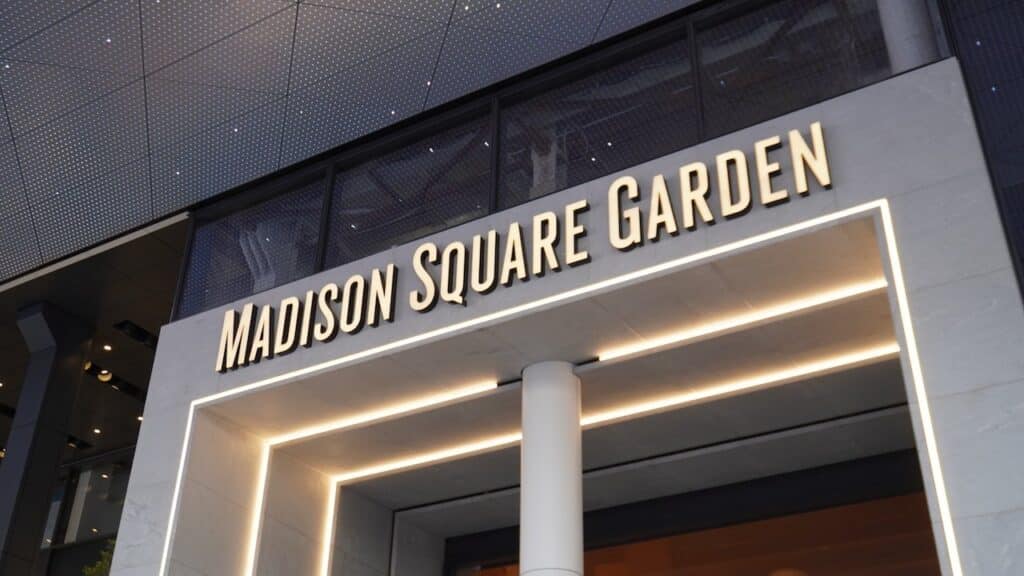 New York City, Madison Square Garden in Midtown Manhattan